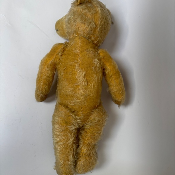Vintage Blonde Jointed Teddy Bear with Working Growler - Picture 15 of 15